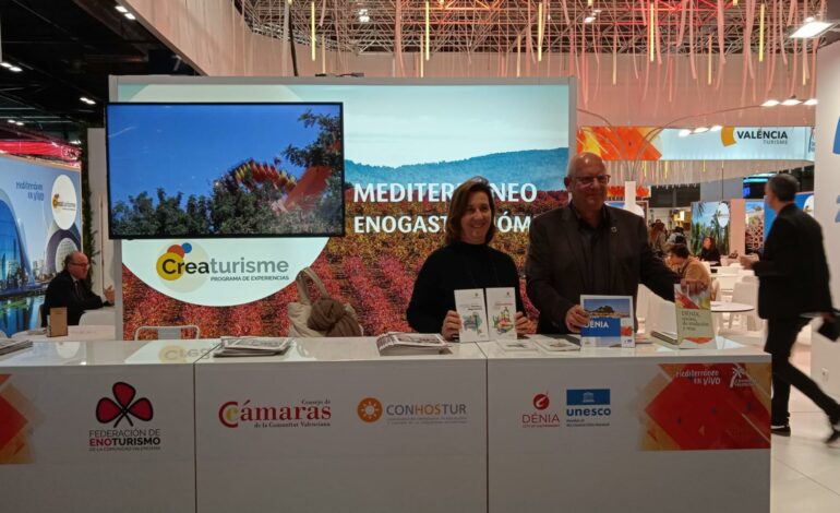 Esta es la apretada agenda de Dénia en la Feria Internacional de Turismo 2024