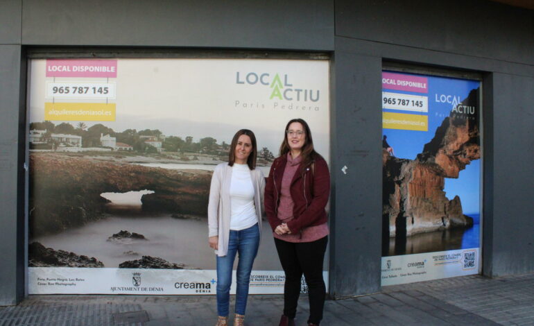 “Local Actiu” pretende revitalizar y dinamizar comercialmente el barrio París-Pedrera de Dénia