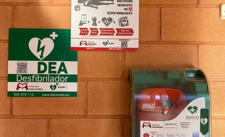 Renovación de Desfibriladores en Instalaciones Deportivas de Xàbia