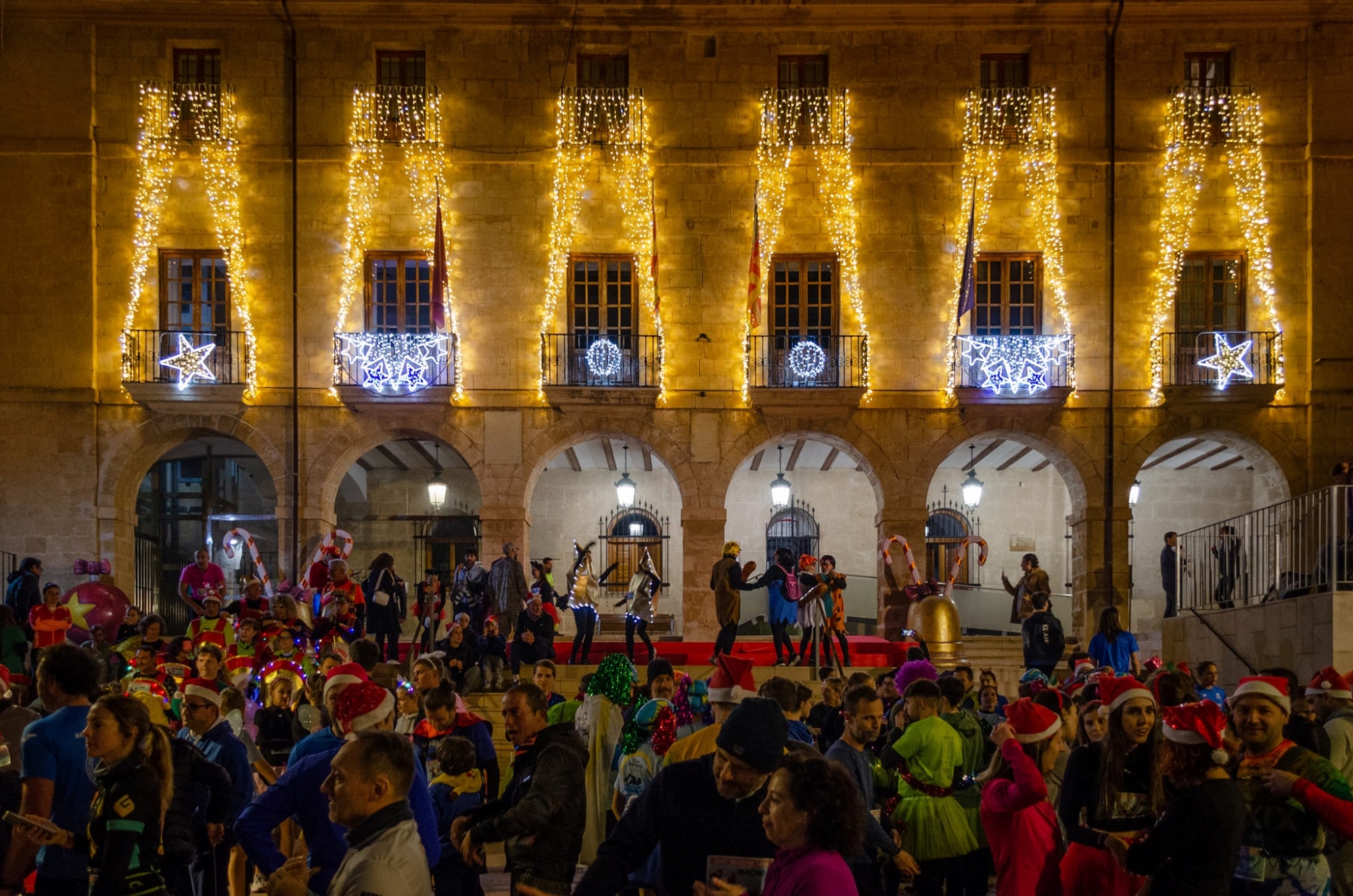 El CA Dénia Corre logró consolidar una gran prueba de San Silvestre