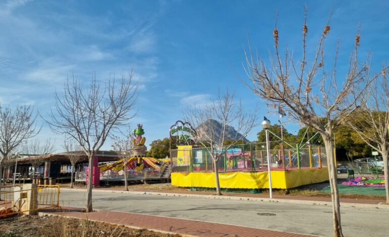 Un niño resulta herido en una de las atracciones de la Fira i Porrat de Xàbia