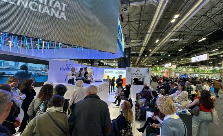 Los showcookings de la Marina Alta marcan el tercer día en Fitur 2024