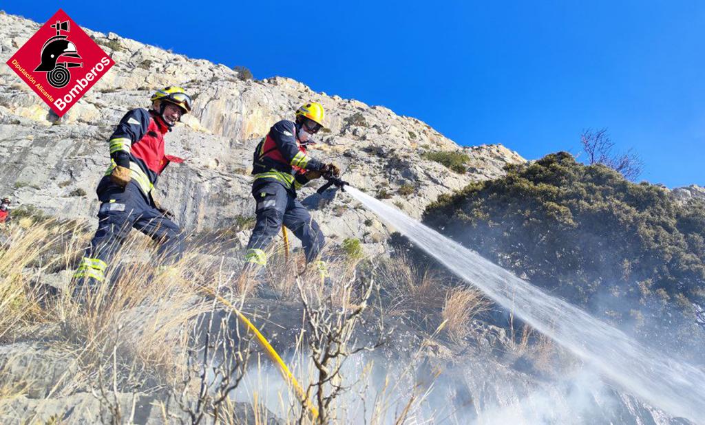 Incendio Altea Calp 10