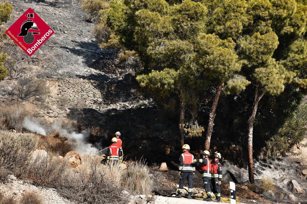 Incendio Altea Calp 7