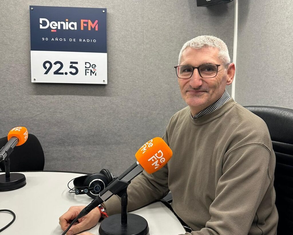 Jaume Bertomeu, En Dénia Fm 3