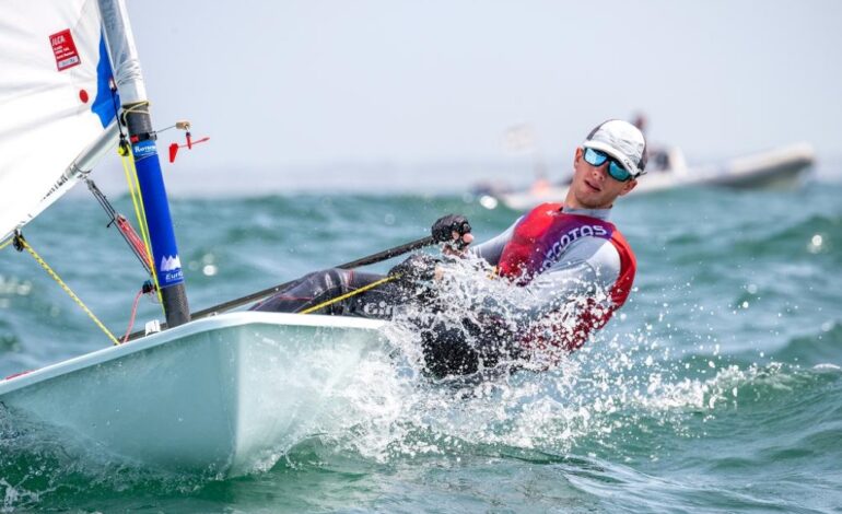 Actuación destacada de Jaume Castaño en el Mundial Juvenil ILCA 6 de vela