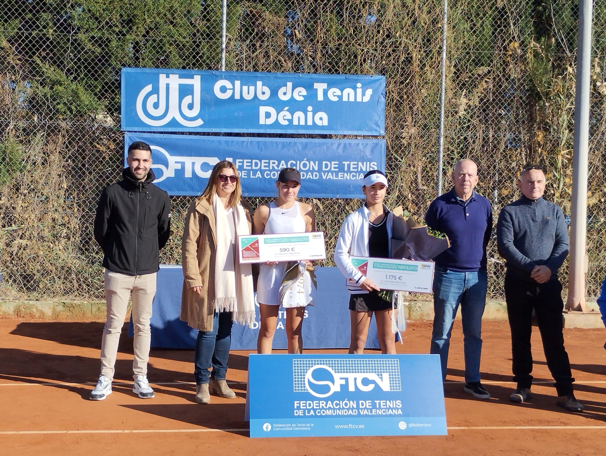 Dénia coronó a los nuevos campeones autonómicos de tenis