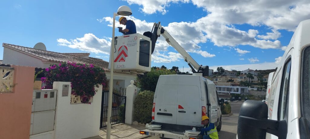 Renovación Alumbrado Led Benitatxell