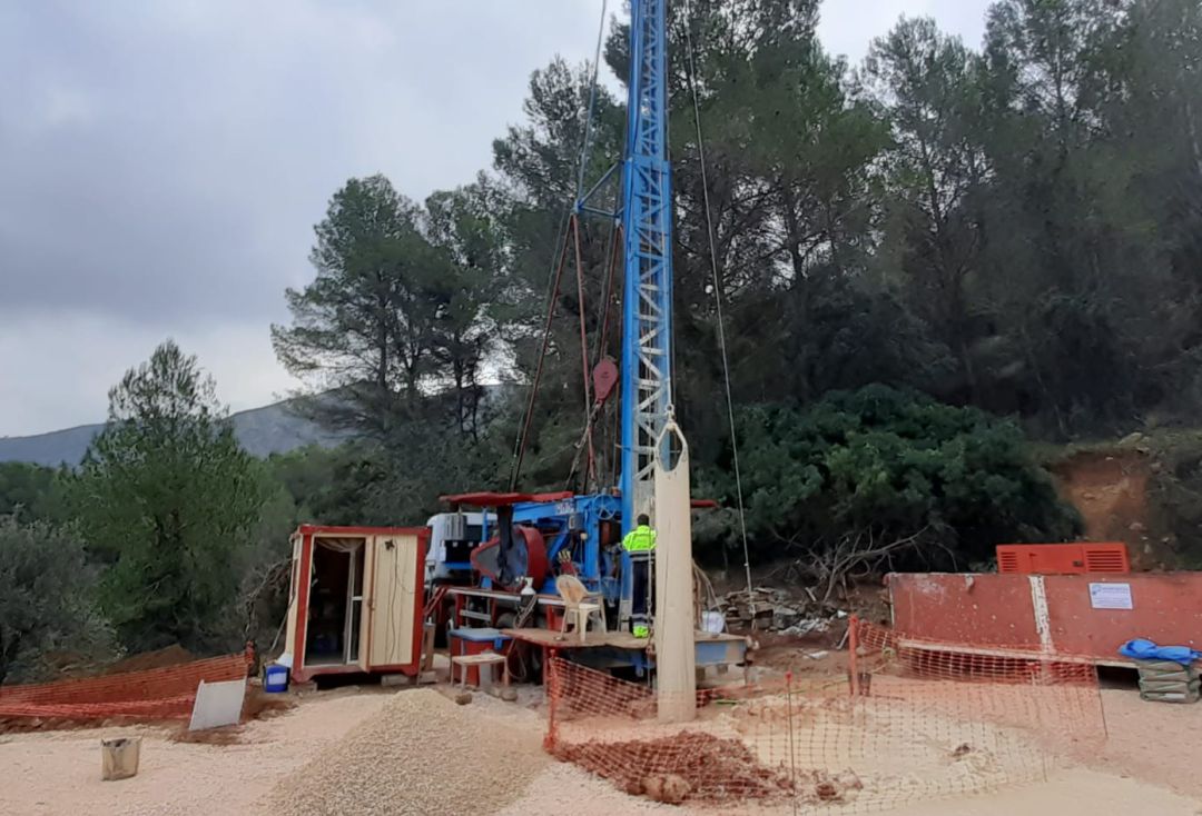 Xaló acaba las obras del nuevo pozo de Les Murtes