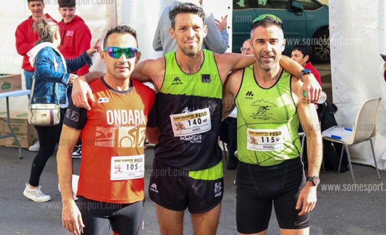 James Whitehead del CA Xàbia triunfador en la «XI San Silvestre de Pego»